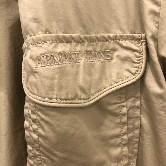 Men’s Armani Jeans Retro Bomber Jacket - Picture 8 of 9